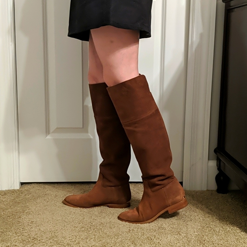 Michael Kors suede knee boots